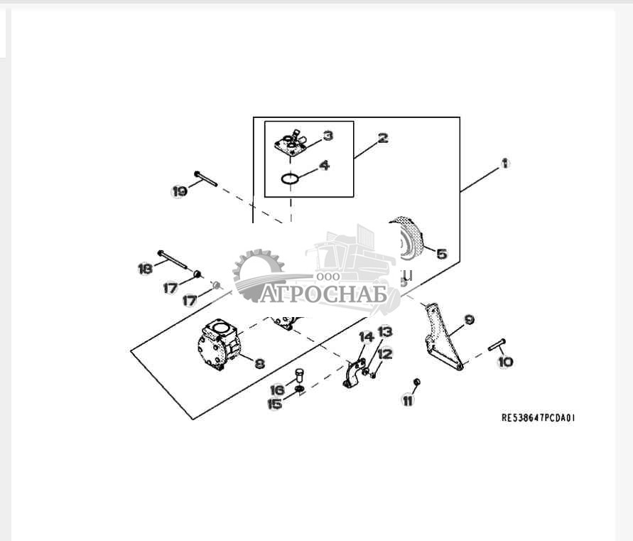 7434 Air Conditioning Mounting 